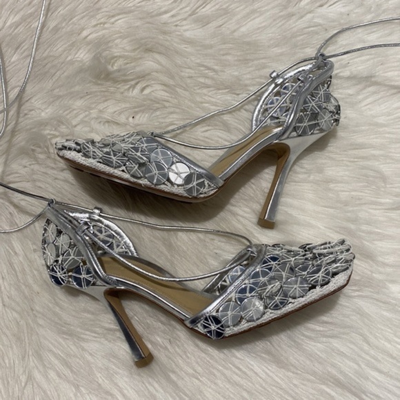 New Bottega Veneta Mirror stretch‎ sandals size 38EU - Picture 8 of 15